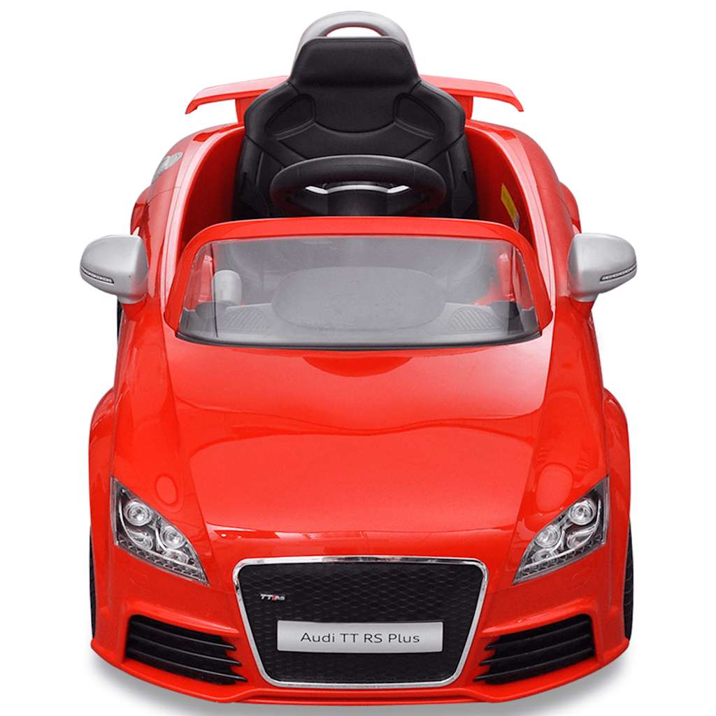 vidaXL Electric Ride-On Car for Kids with Remote Control Audi TT RS Red