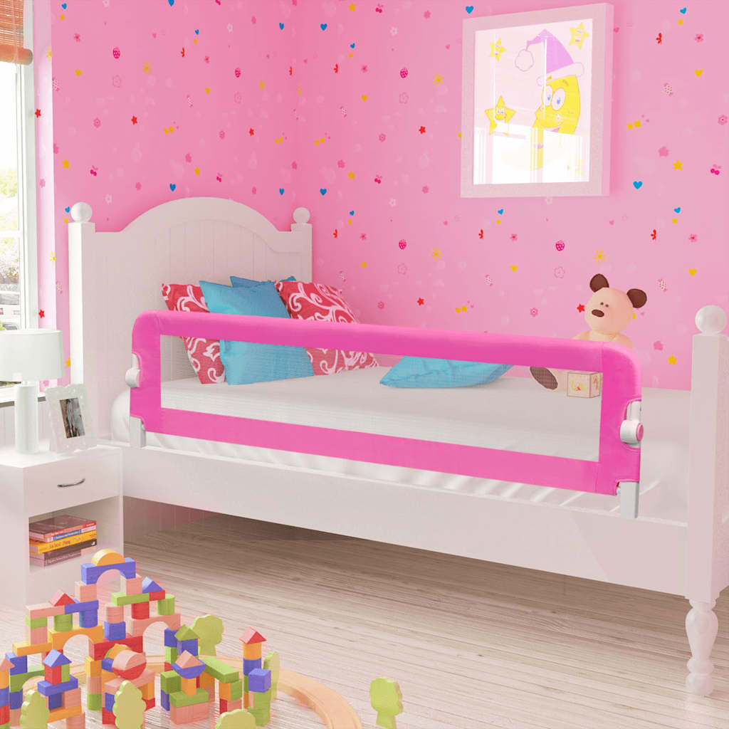 vidaXL Toddler Bed Rail 102x42 cm green