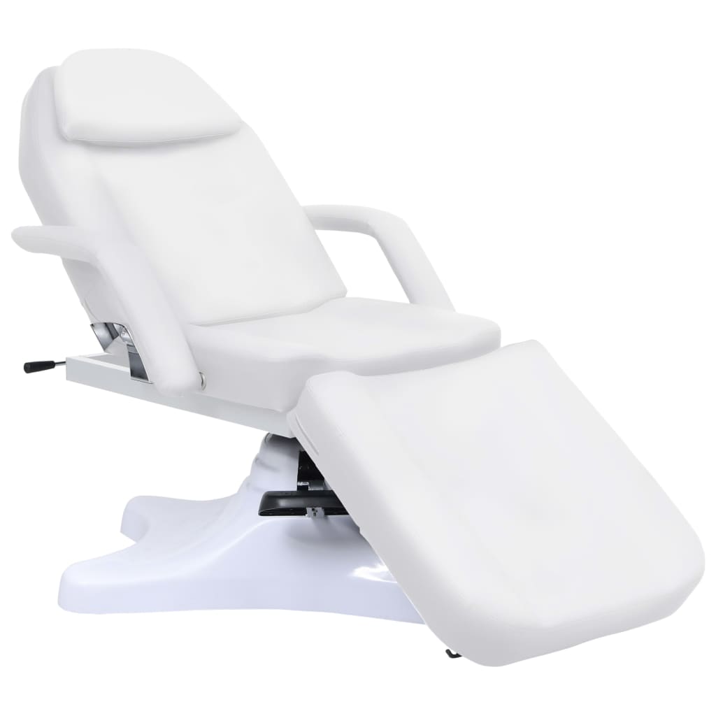 vidaXL Massage Table 180x62x(86.5-118) cm White