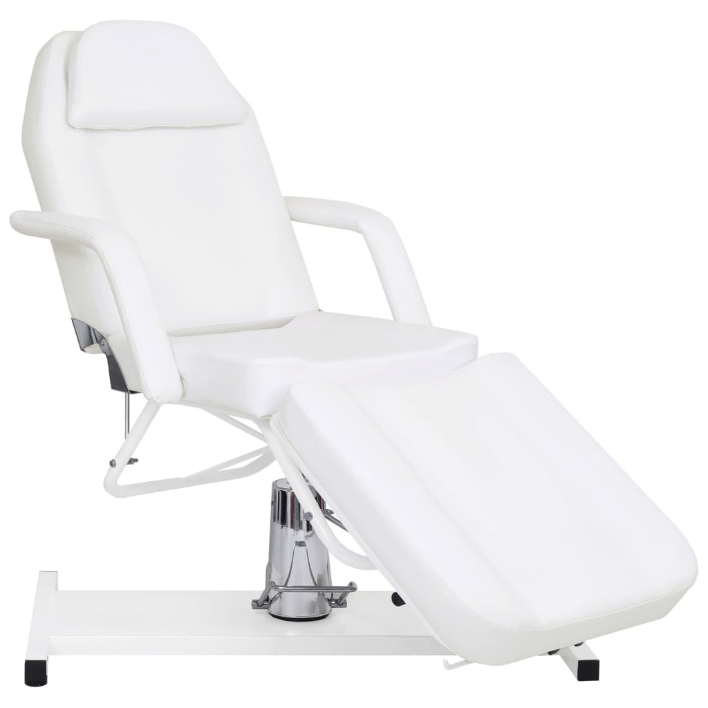 vidaXL Massagetafel 180x62x(87-112) cm zwart