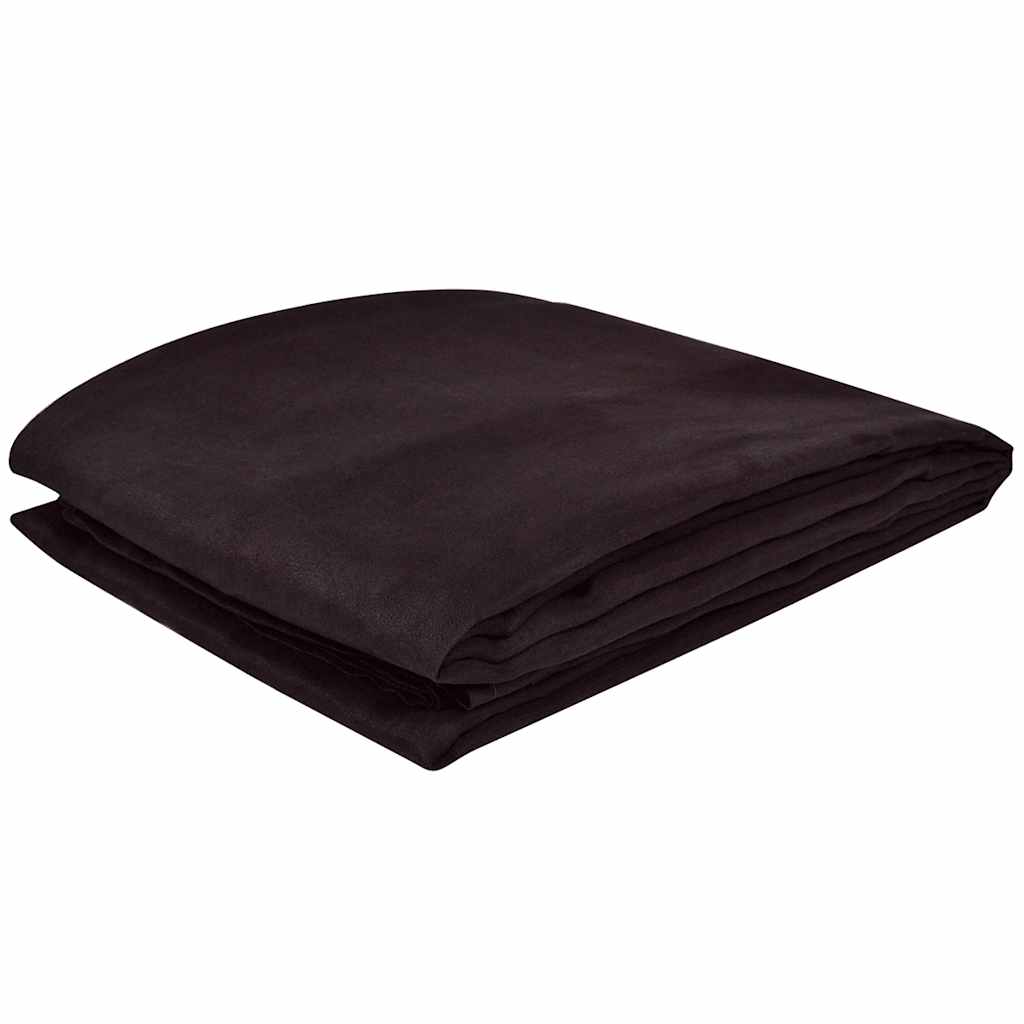 vidaXL Bankhoes 270x350 cm microsuède crème