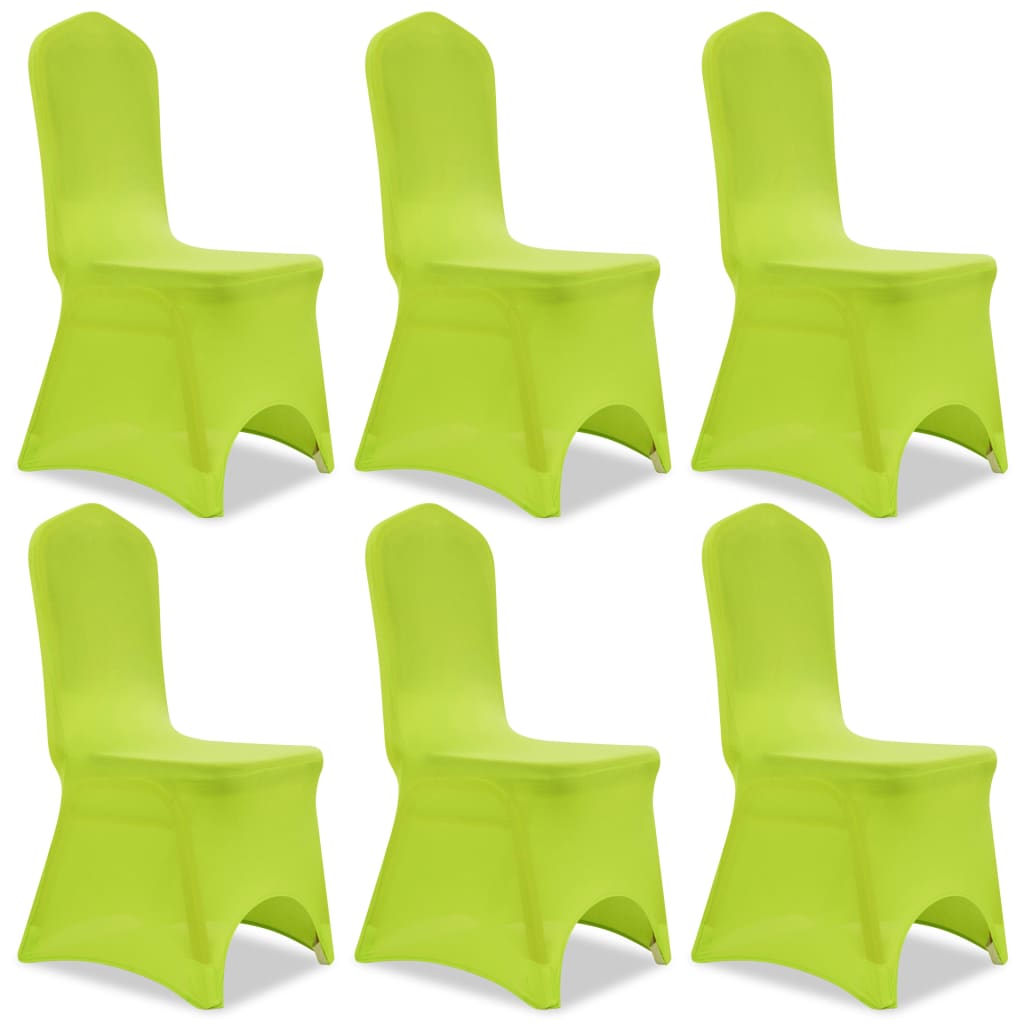 vidaXL Stretch Chair Covers 4 pcs white