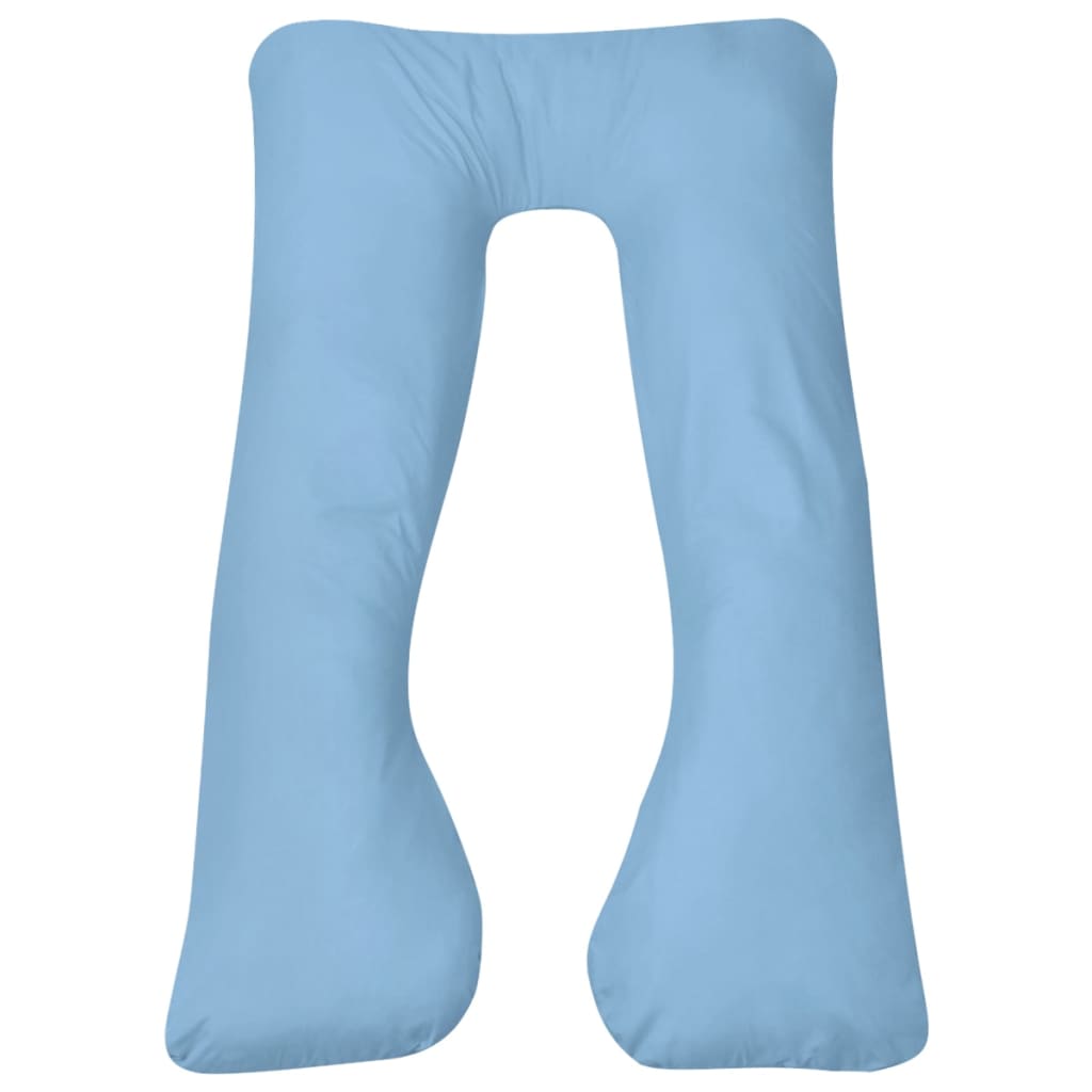 vidaXL Pregnancy Pillow 40x170 cm Light Blue