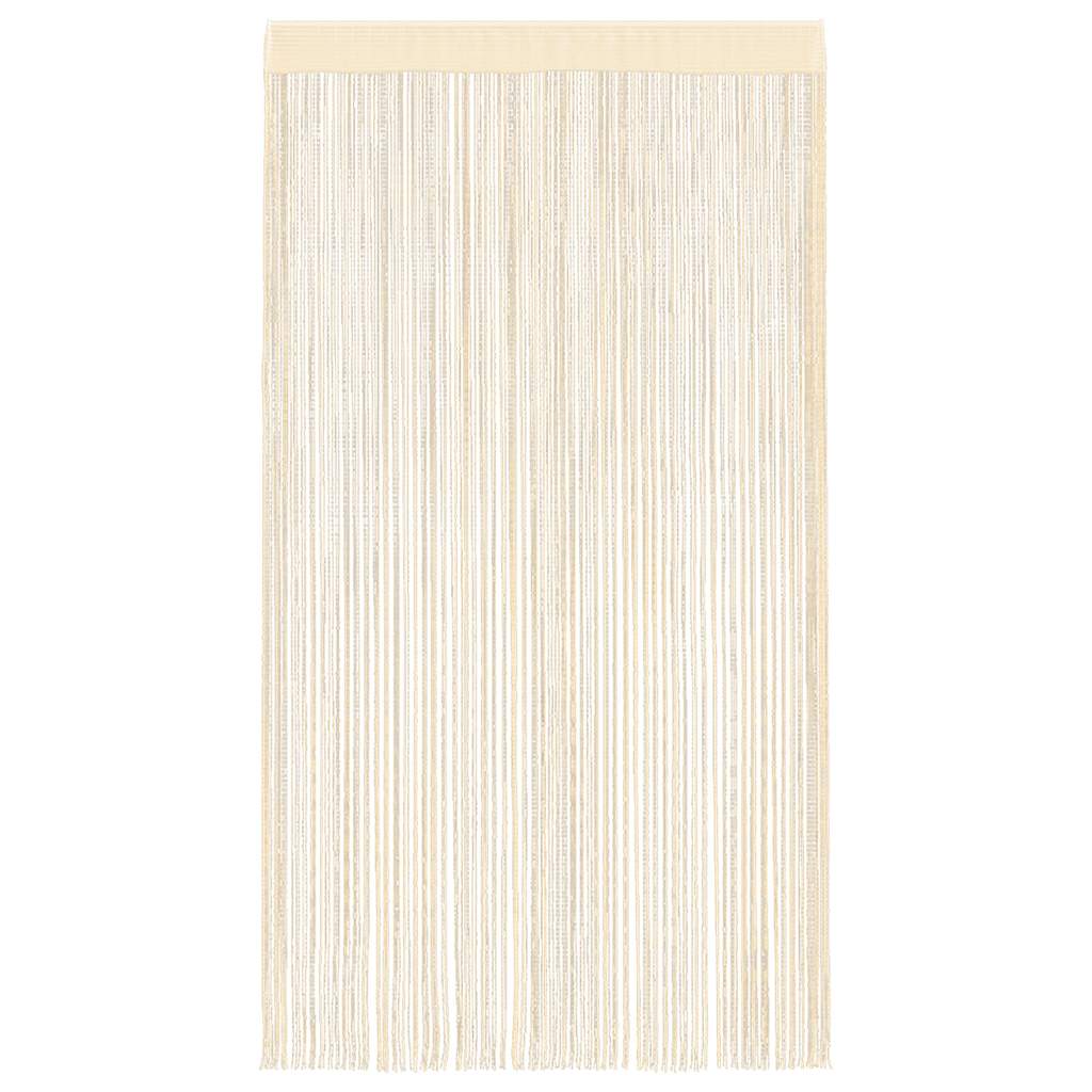 vidaXL Draadgordijnen 2 st 140x250 cm wit