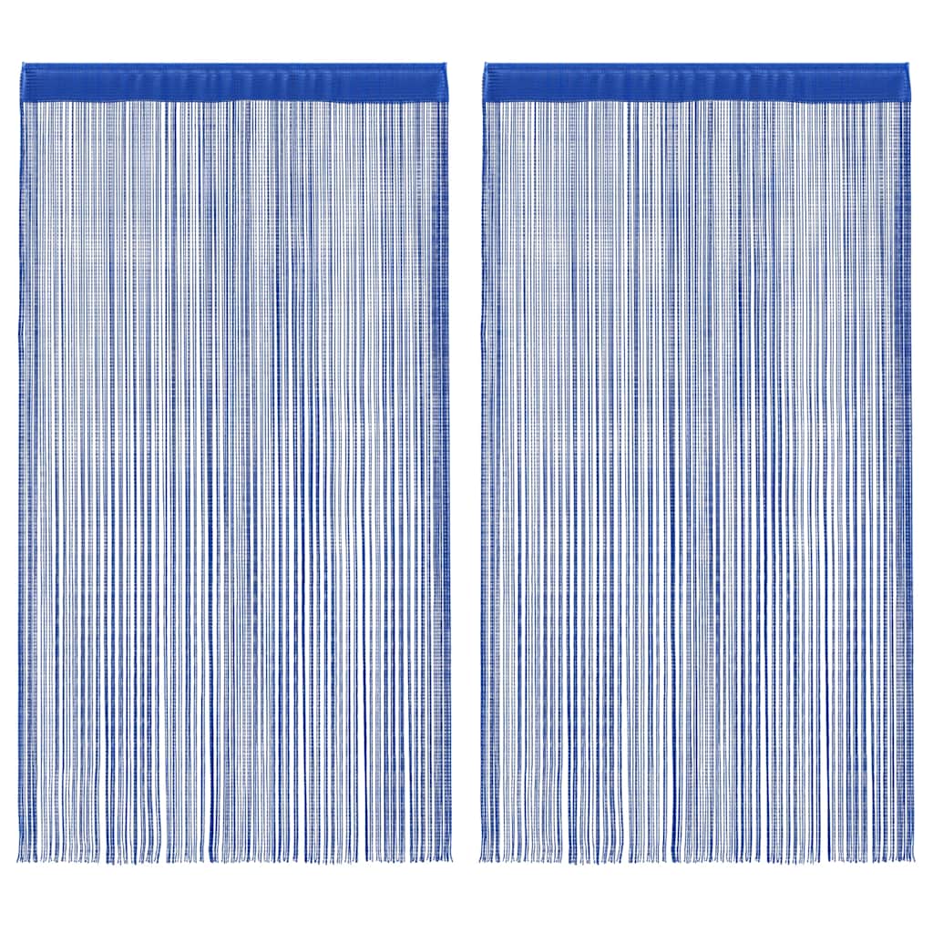 vidaXL Draadgordijnen 2 st 140x250 cm wit