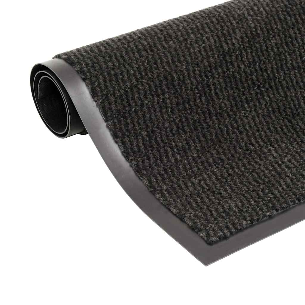 vidaXL Rectangular Tufted Doormat 40x60 cm Anthracite