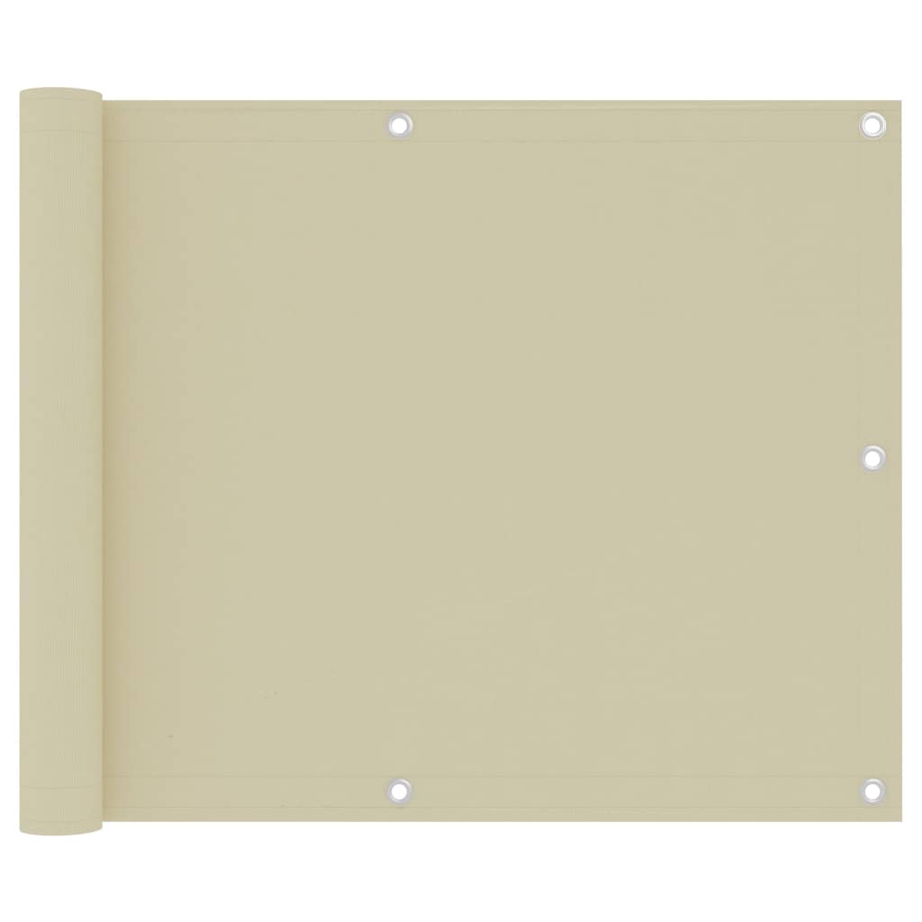 vidaXL Balkonscherm 75x300 cm oxford stof antraciet