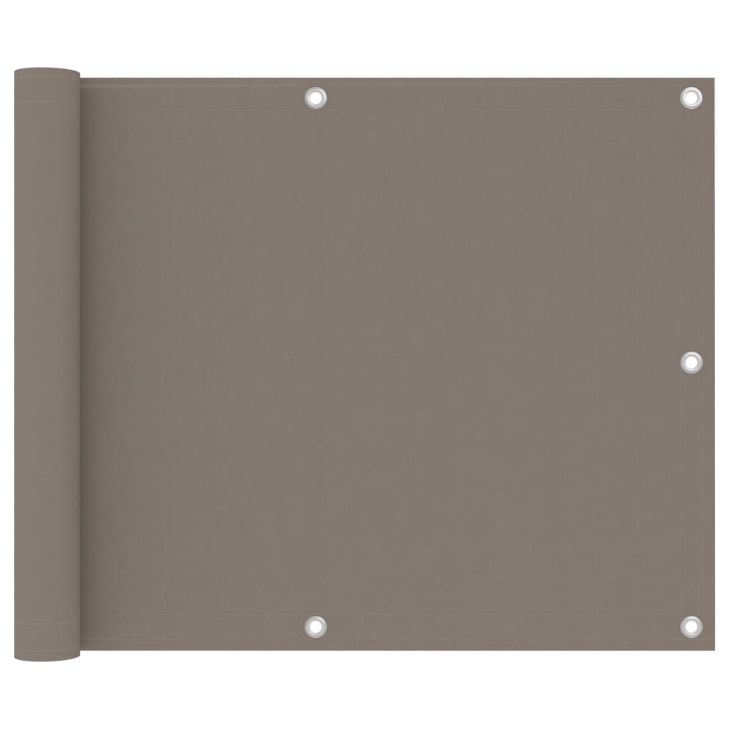 vidaXL Balkonscherm 75x300 cm oxford stof antraciet