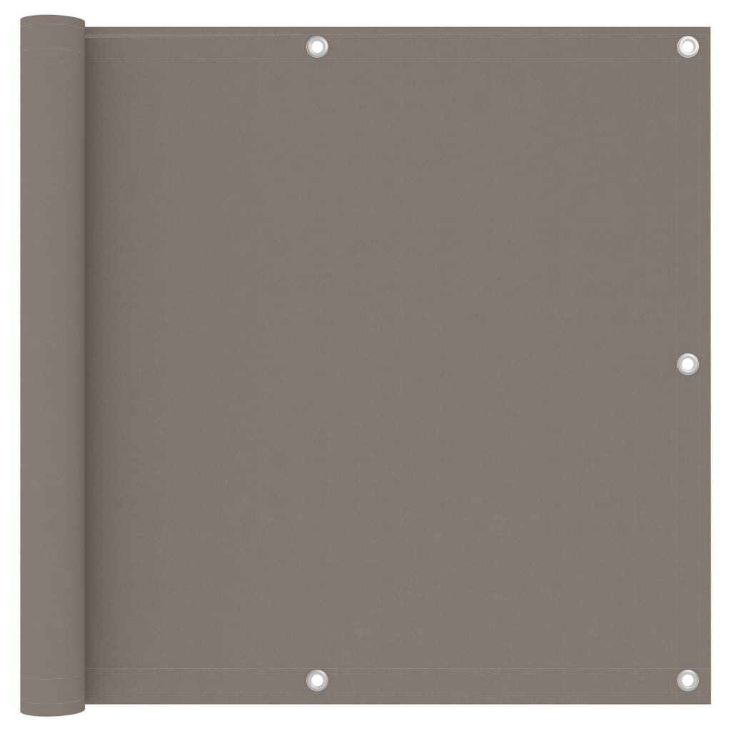 vidaXL Balkonscherm 75x300 cm oxford stof antraciet