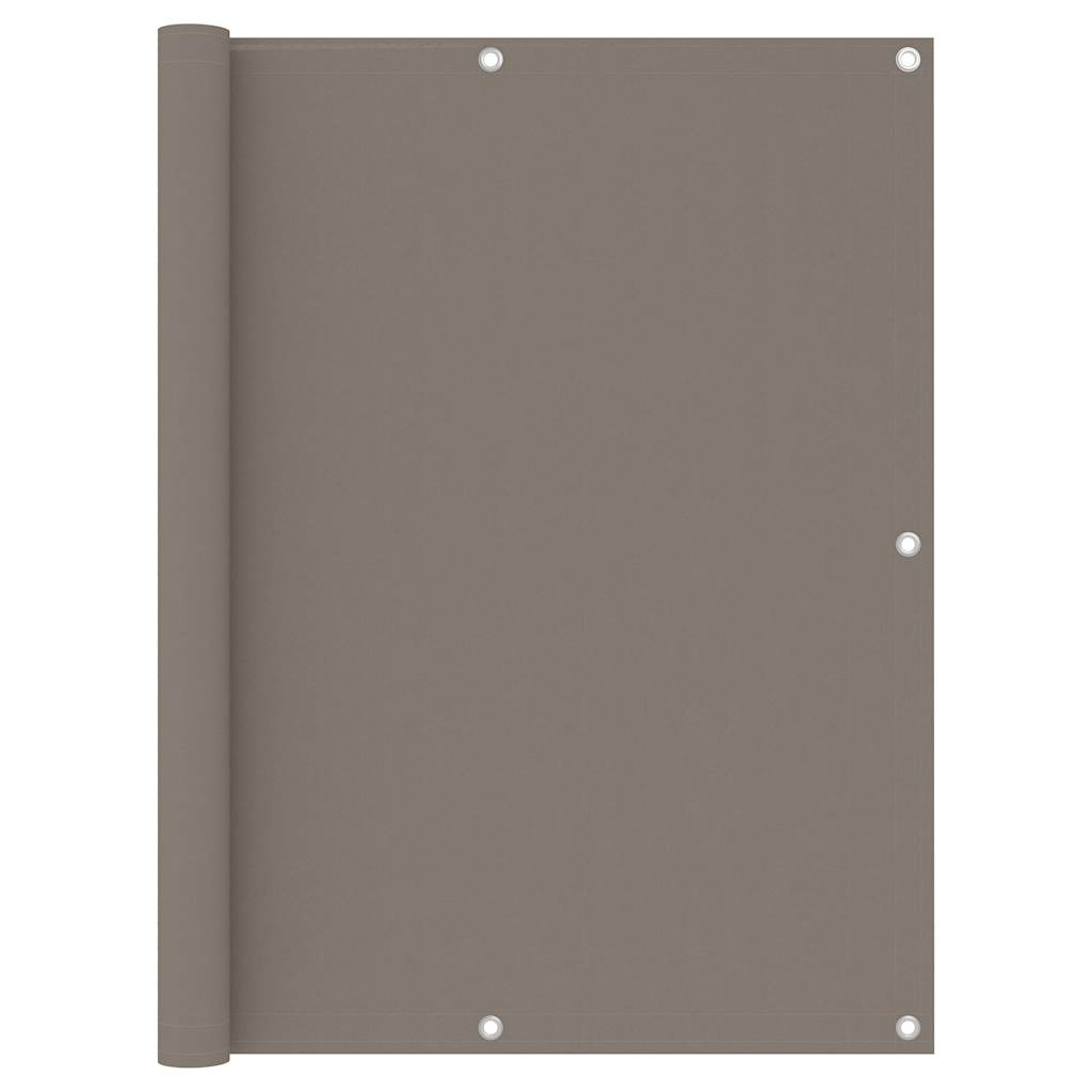 vidaXL Balkonscherm 75x300 cm oxford stof antraciet