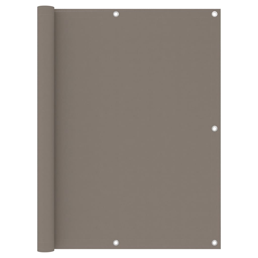 vidaXL Balkonscherm 75x300 cm oxford stof antraciet