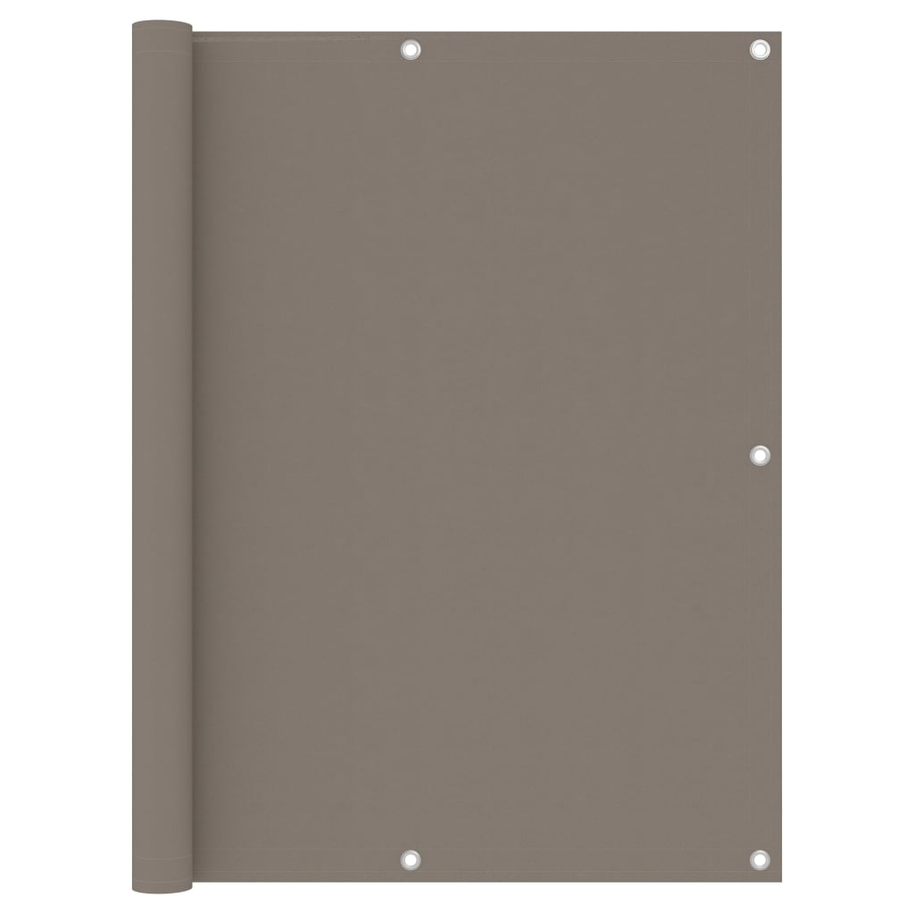 vidaXL Balkonscherm 75x300 cm oxford stof antraciet