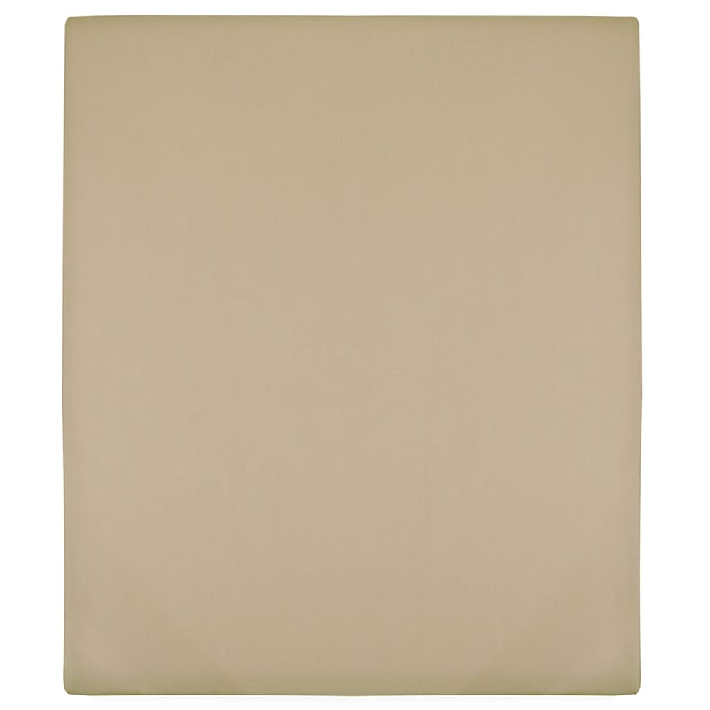 vidaXL Jersey Hoeslaken 90x200 cm katoen couleur antraciet