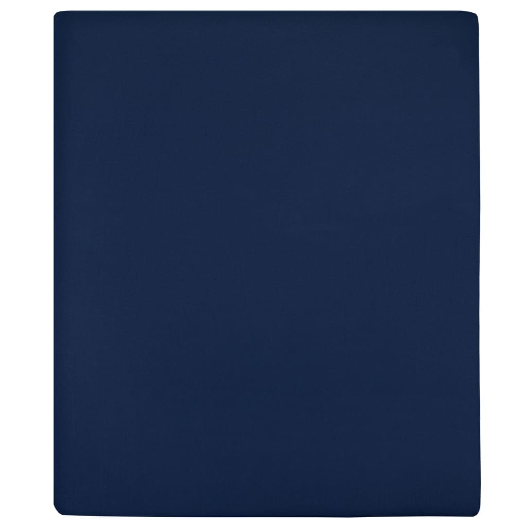 vidaXL Jersey Hoeslaken 90x200 cm katoen couleur antraciet