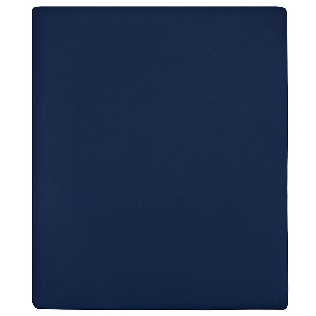 vidaXL Jersey Hoeslaken 90x200 cm katoen couleur antraciet