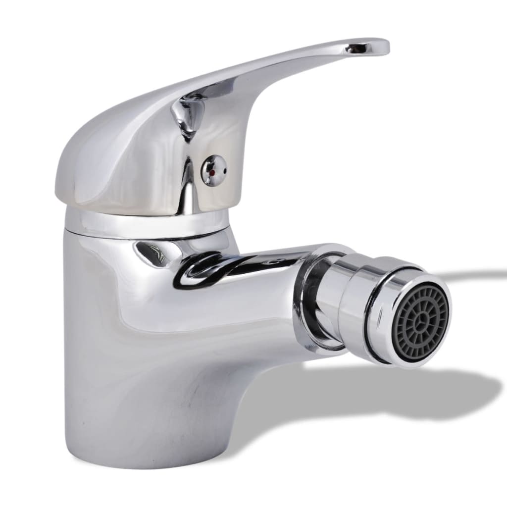 vidaXL Bidet mixer tap chrome
