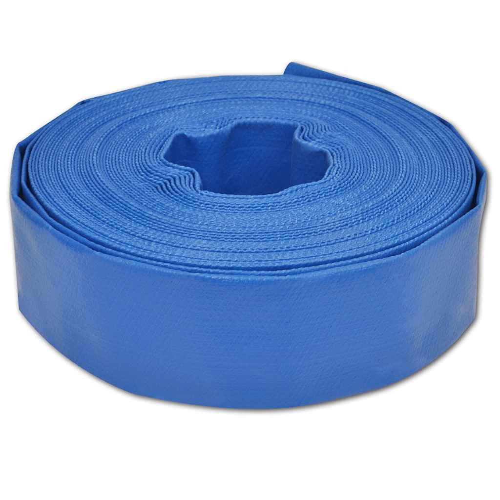 vidaXL Flat Hose 3'' 25 m PVC