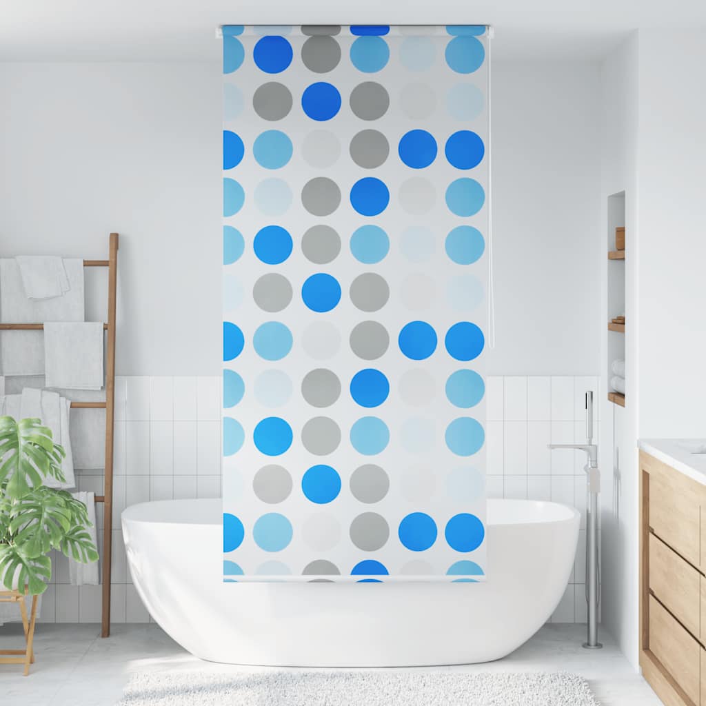 vidaXL Shower Roller Blind 80x240 cm white