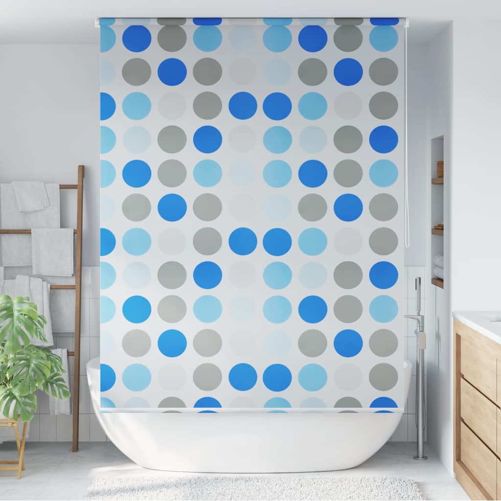 vidaXL Shower Roller Blind 80x240 cm white