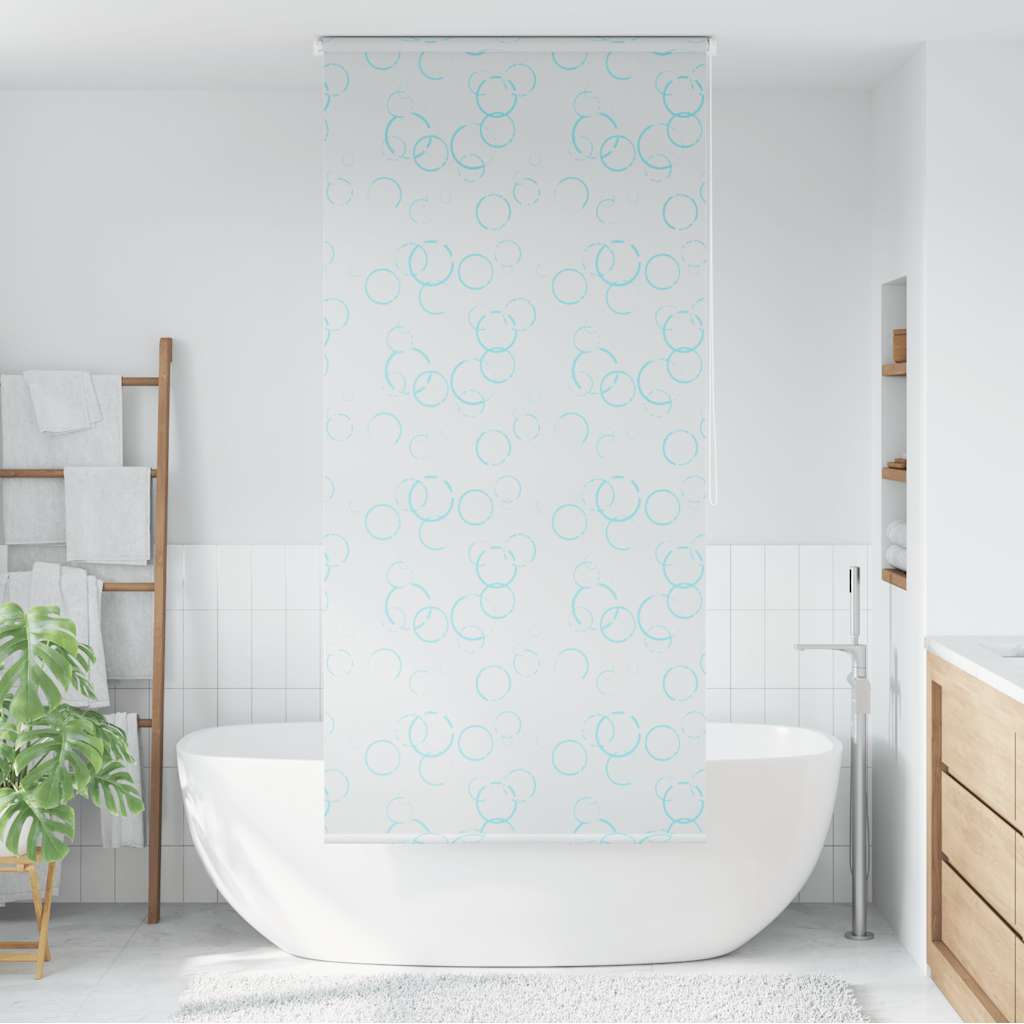 vidaXL Shower Roller Blind 80x240 cm white