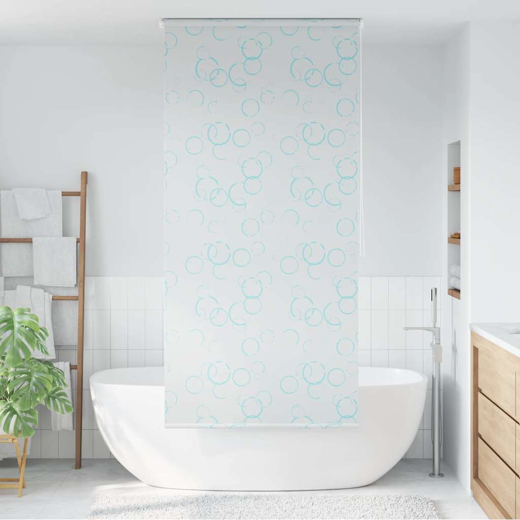 vidaXL Shower Roller Blind 80x240 cm white