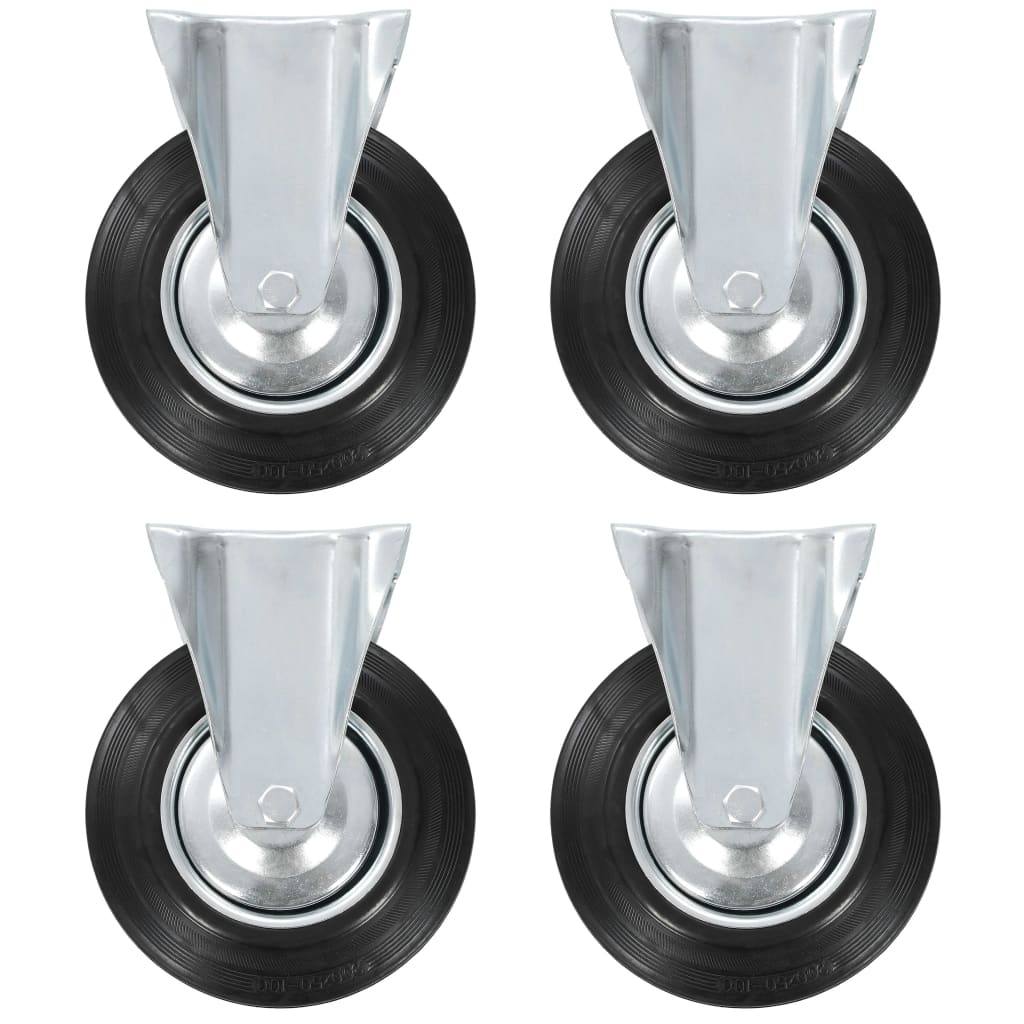 vidaXL Vaste wielen 4 st 200 mm