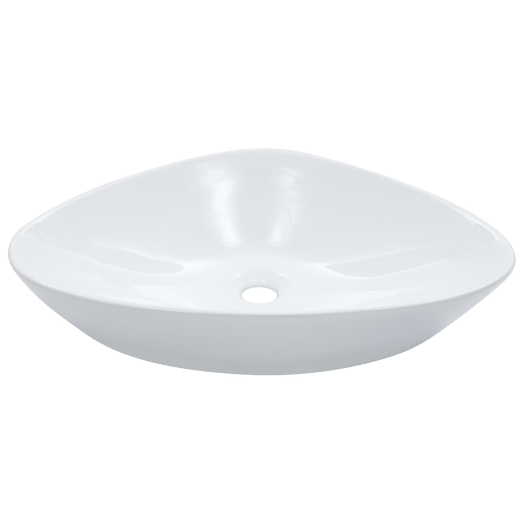 vidaXL Wash Basin 58.5x39x14 cm ceramic black