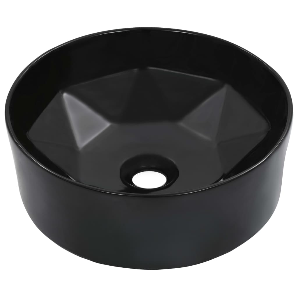vidaXL Wash Basin 36x14 cm ceramic white
