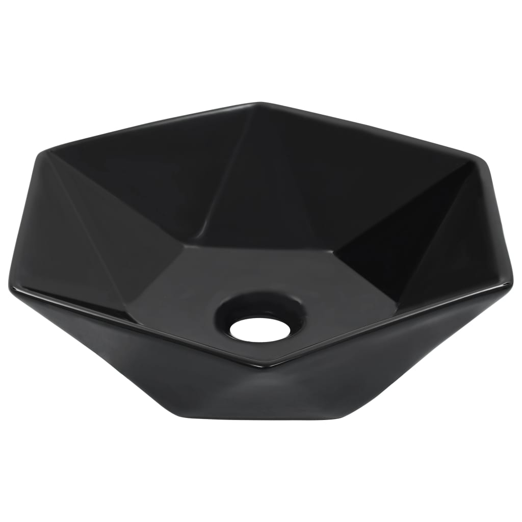 vidaXL Wash Basin 41x36.5x12 cm ceramic white