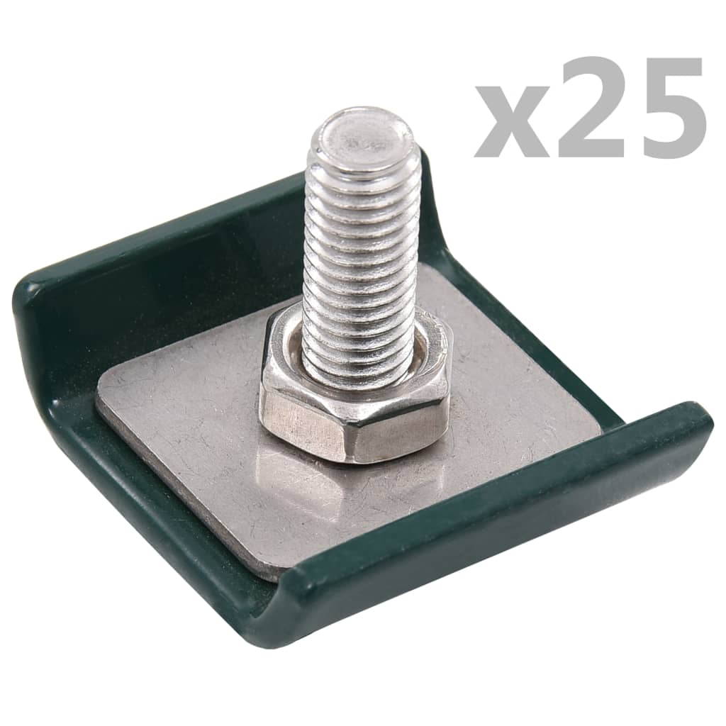 vidaXL Grid Mat Connection 25 sets anthracite
