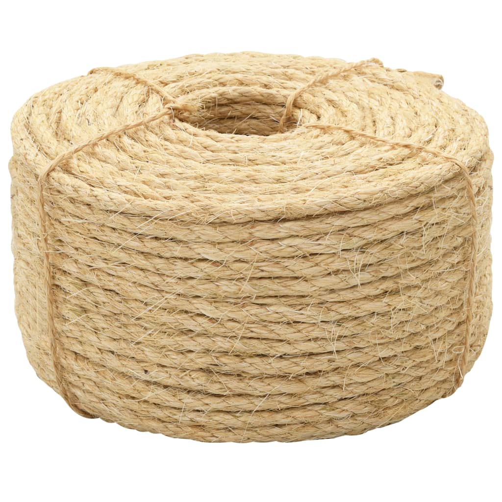 vidaXL Rope 6 mm 100 m 100% sisal