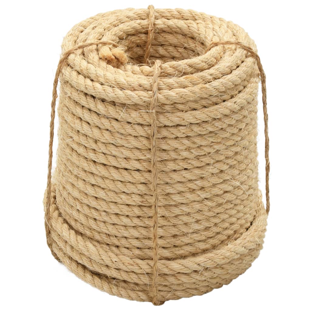 vidaXL Rope 6 mm 100 m 100% sisal