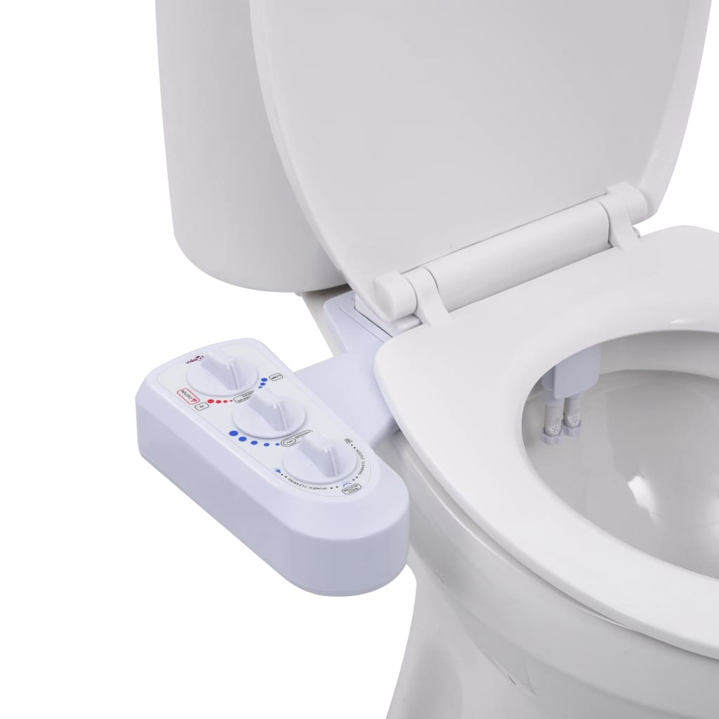 vidaXL Bidetaansluiting voor toiletbril enkel mondstuk