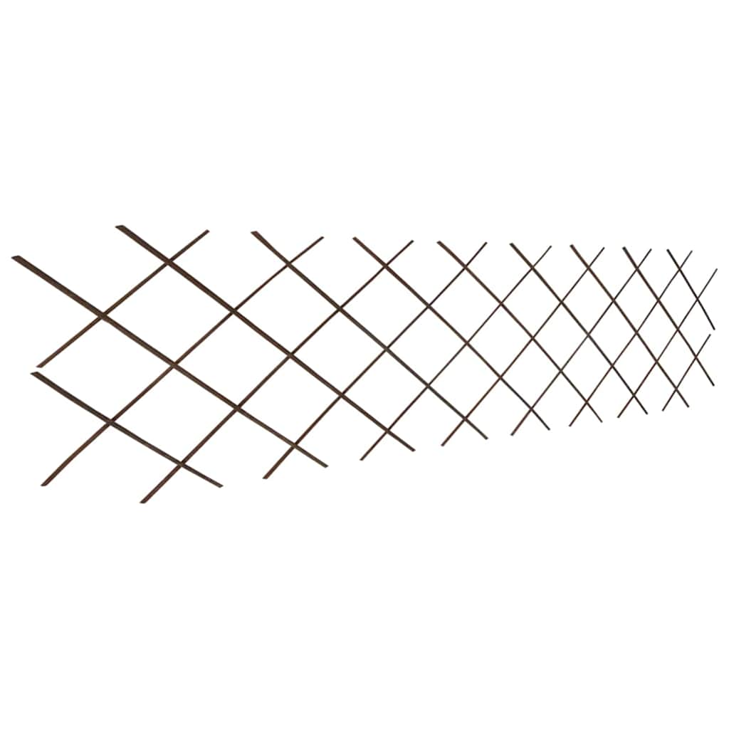 vidaXL Tuinlatwerk 5 st 180x90 cm wilg