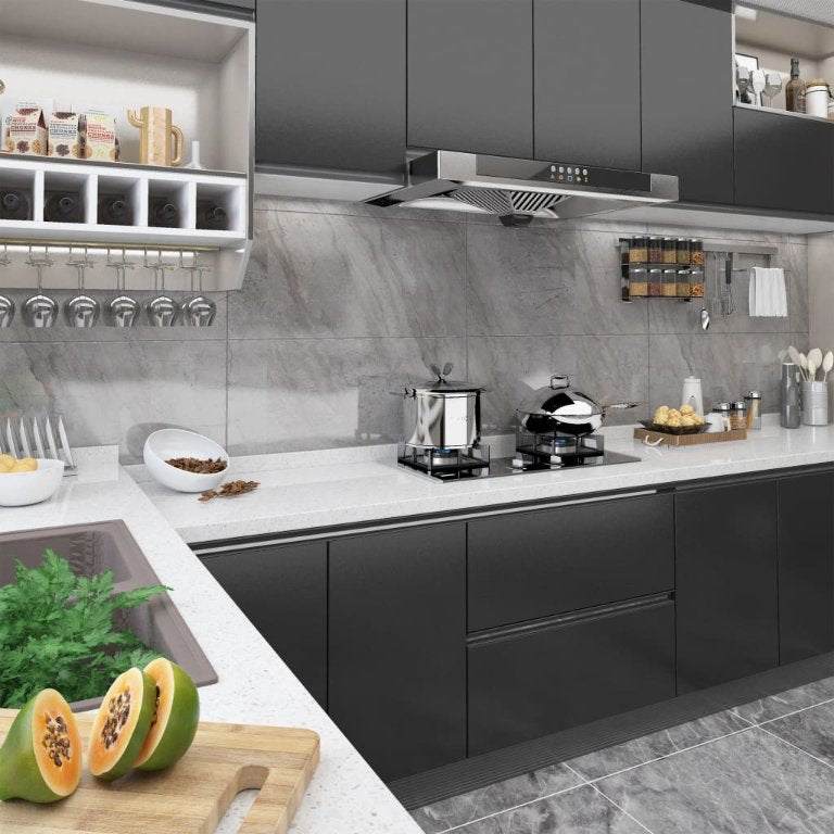 vidaXL Self-Adhesive Furniture Film 500x90 cm PVC white