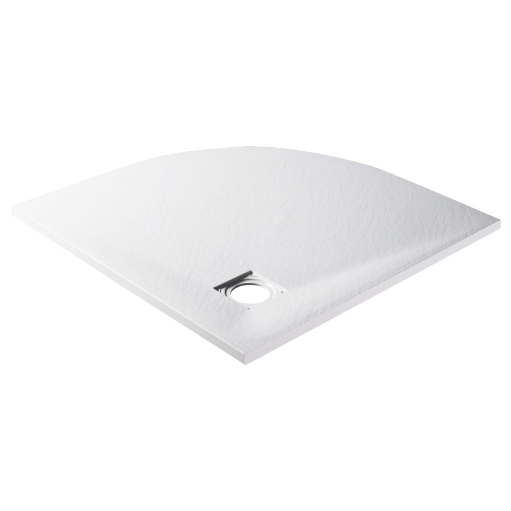 vidaXL Shower Tray 90x90 cm SMC White