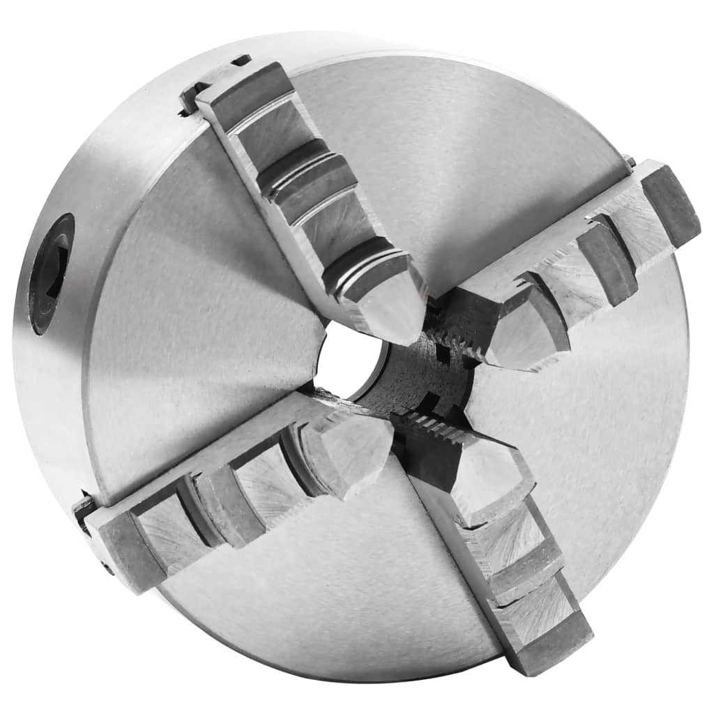 vidaXL 3-Jaw Self-Centering Lathe Chuck 80 mm Steel