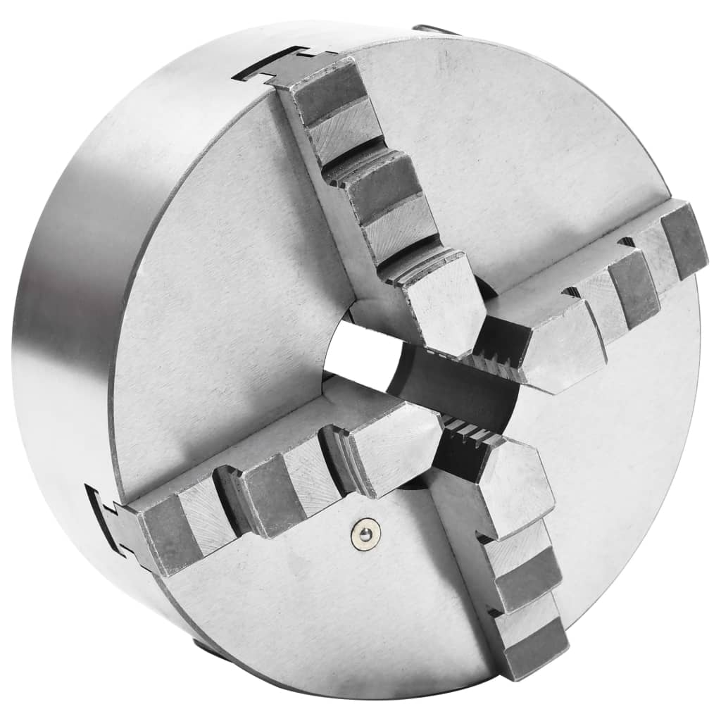 vidaXL 3-Jaw Self-Centering Lathe Chuck 80 mm Steel