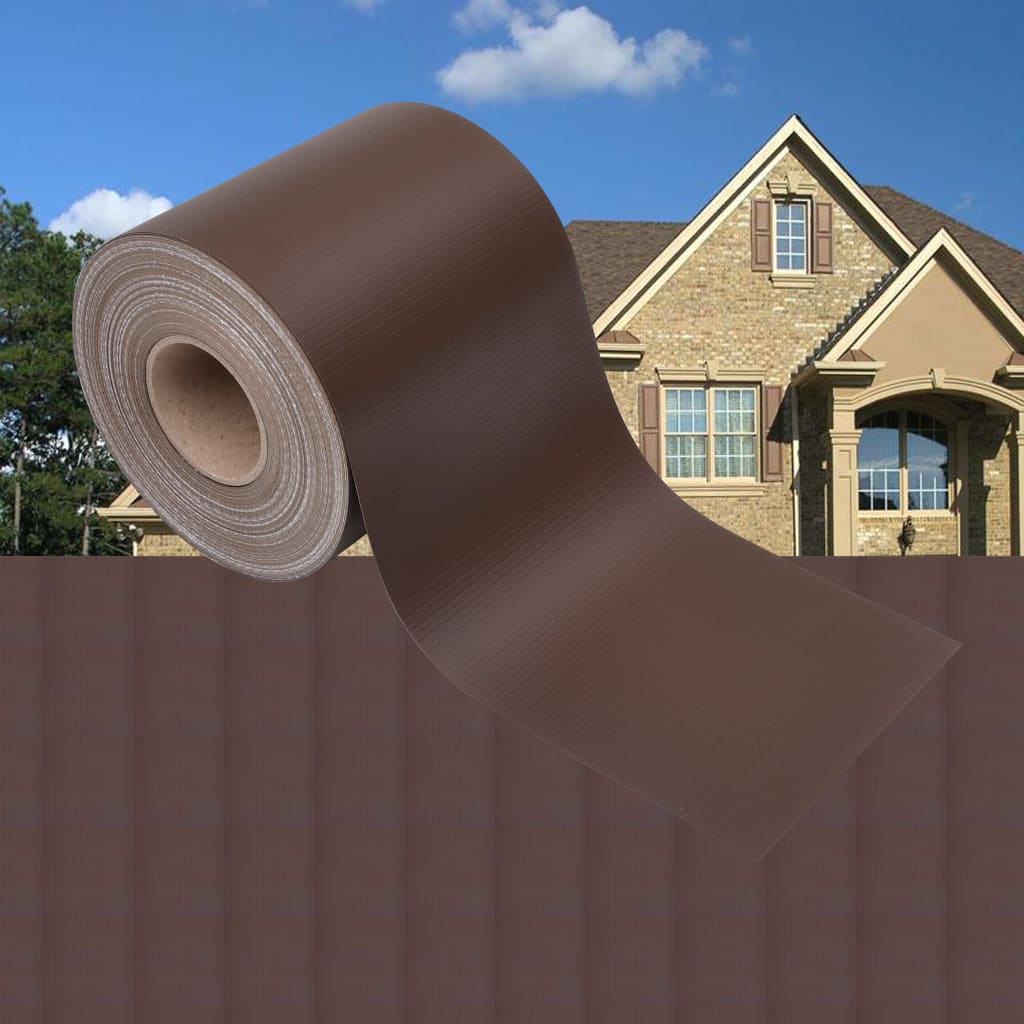 vidaXL Tuinscherm 35x0,19 m PVC groen