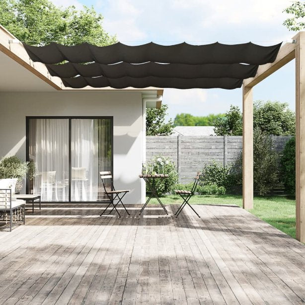 vidaXL Vertical Awning 140x270 cm Oxford fabric white