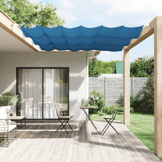 vidaXL Vertical Awning 140x270 cm Oxford fabric white