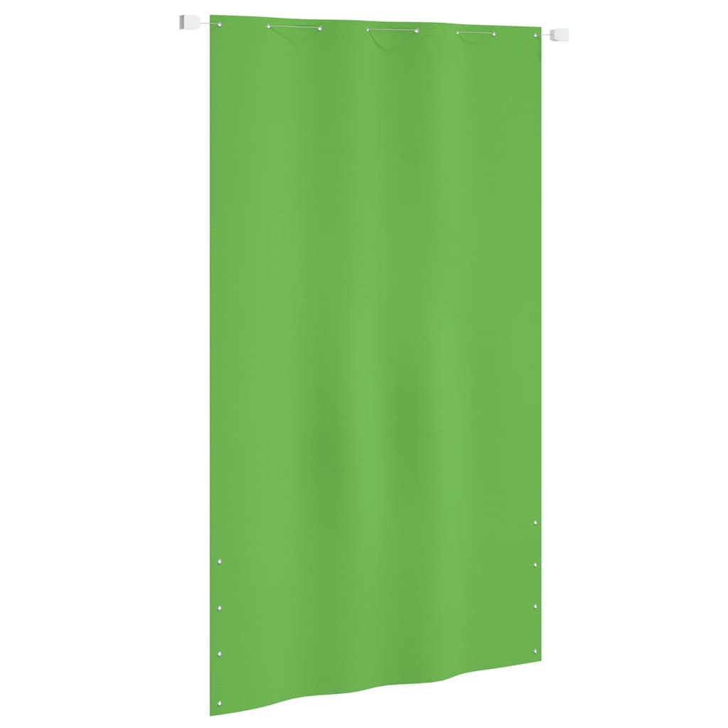 vidaXL Balcony Screen 80x240 cm oxford fabric light green