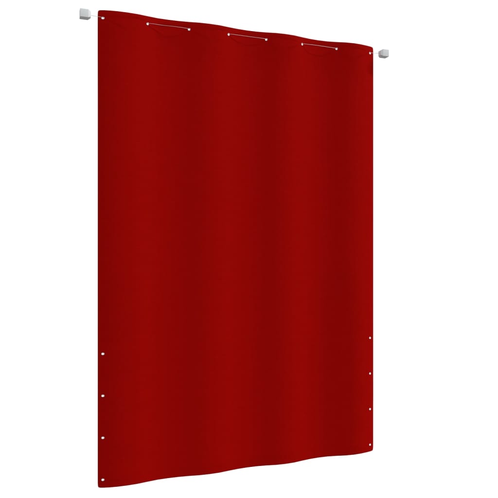 vidaXL Balcony Screen 80x240 cm oxford fabric light green