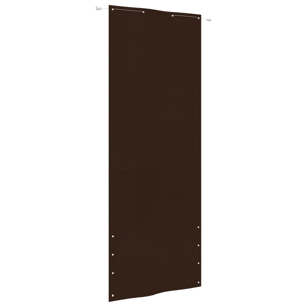 vidaXL Balcony Screen 80x240 cm oxford fabric light green