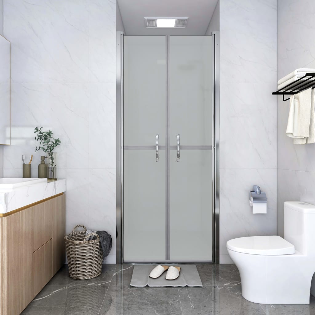 vidaXL Shower Door 71x190 cm ESG Transparent