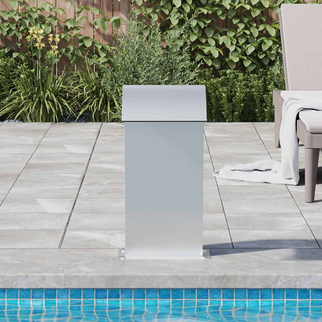 vidaXL Pool Fountain 50x30x60 cm stainless steel 304