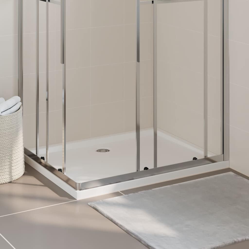 vidaXL Douchebak rechthoekig 70x90 cm ABS