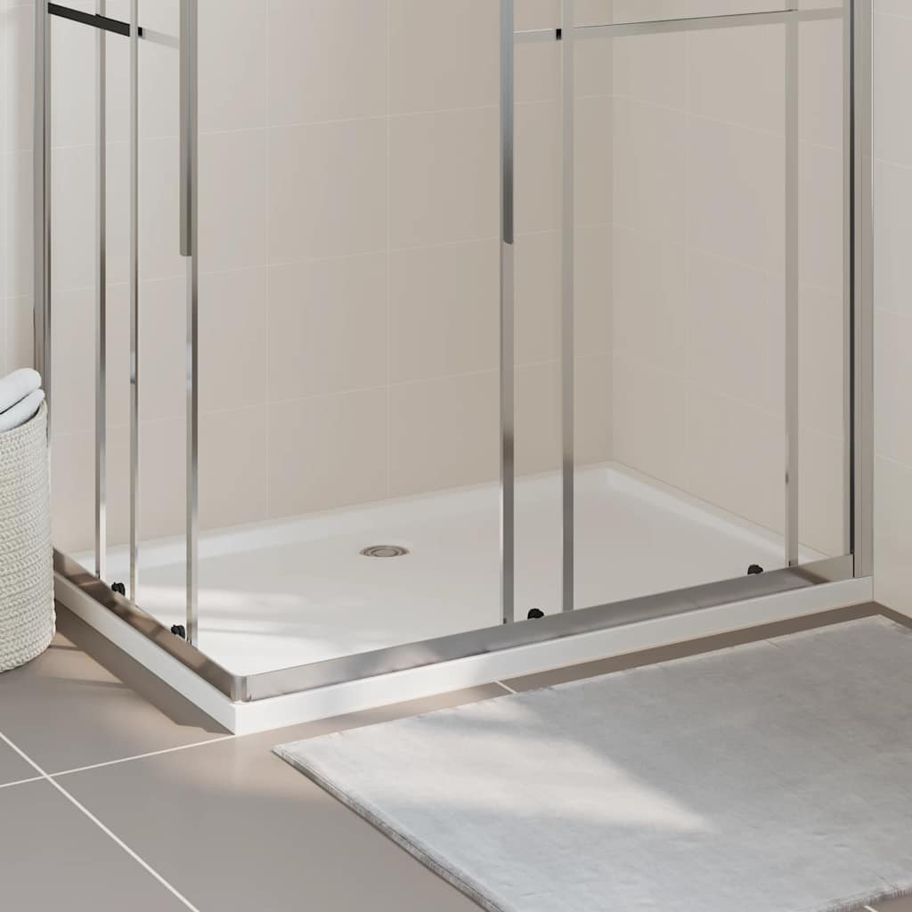 vidaXL Douchebak rechthoekig 70x90 cm ABS
