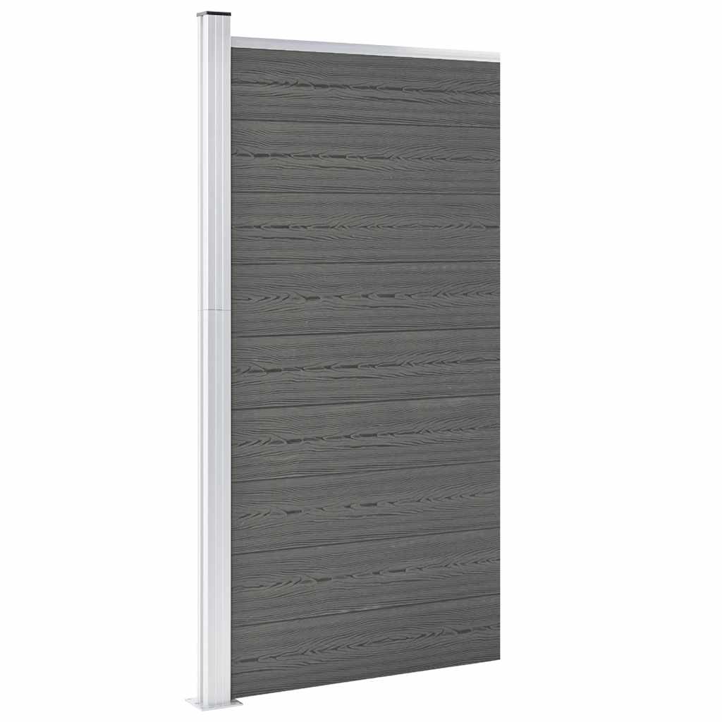 vidaXL Fence Panel 95x186 cm HKC brown