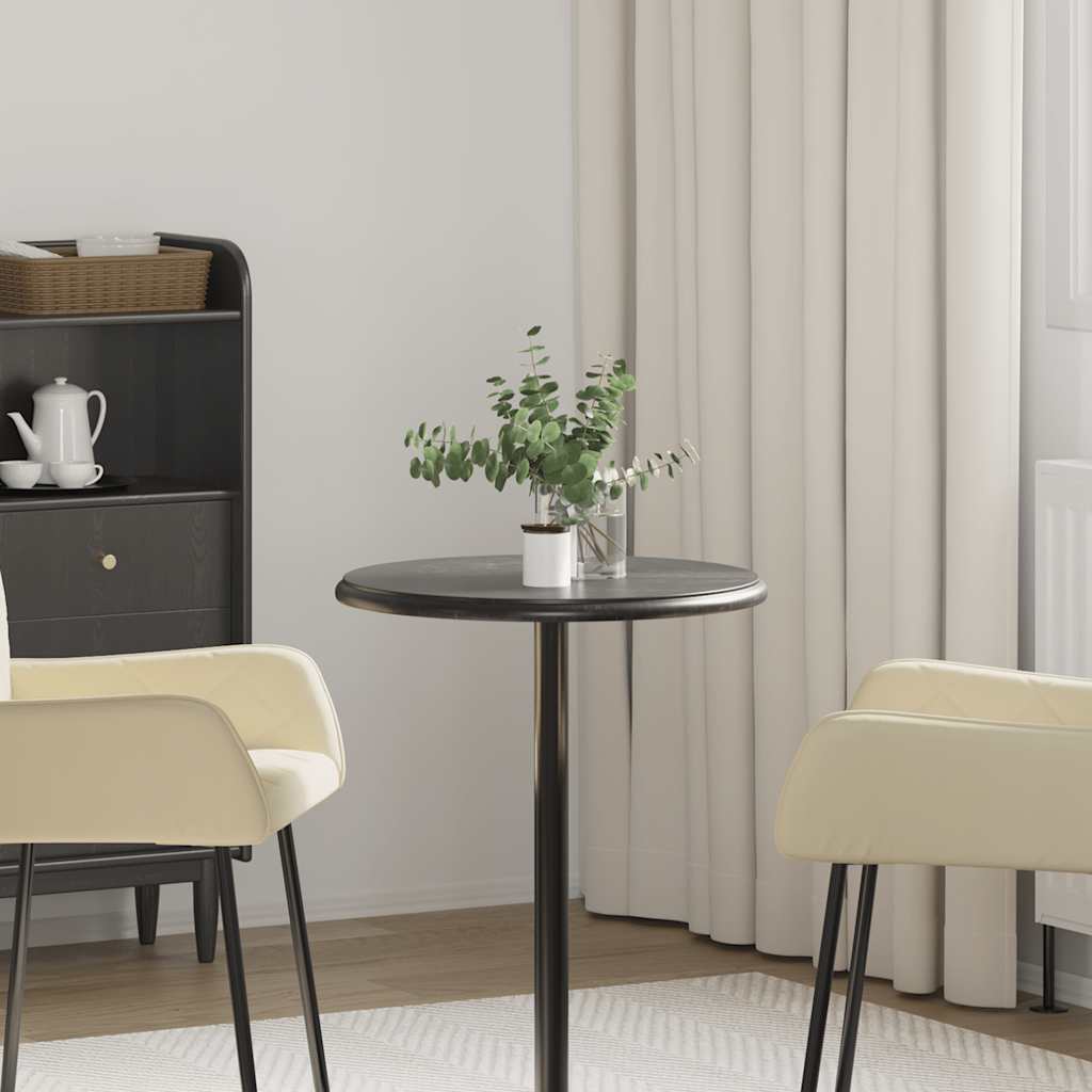 vidaXL Tafelblad Ø40x2,5 cm marmer crèmekleurig